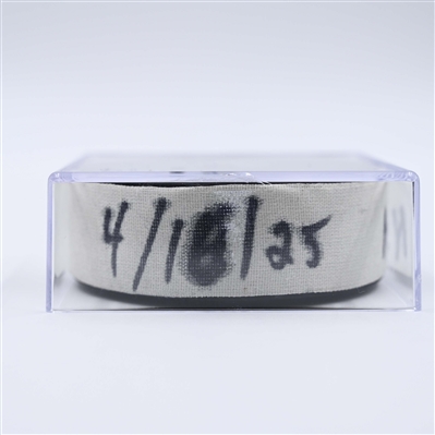 Jordan Oesterle - Nashville Predators - Goal Puck - April 16, 2025 vs. Dallas Stars (Predators Logo)