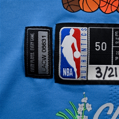 Norman Powell - Los Angeles Clippers - City Edition Jersey - Worn 3/21/2025 - 2024-25 NBA Season