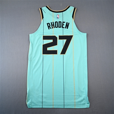 Jared Rhoden - Charlotte Hornets - Game-Issued City Edition Jersey - 2024-25 NBA Season