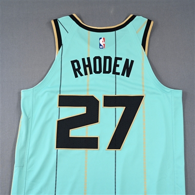 Jared Rhoden - Charlotte Hornets - Game-Issued City Edition Jersey - 2024-25 NBA Season