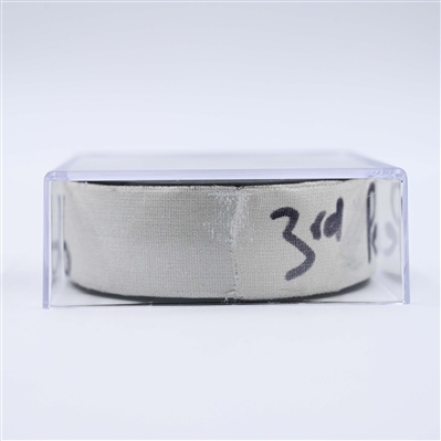 Bryan Rust - Pittsburgh Penguins - Goal Puck - April 11, 2025 vs. New Jersey Devils (Devils Logo)
