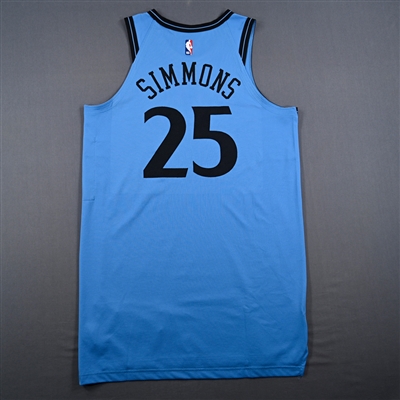 Ben Simmons - Los Angeles Clippers - City Edition Jersey - Worn 3/21/2025 - 2024-25 NBA Season