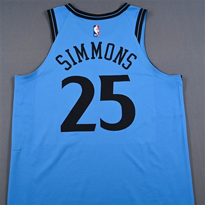 Ben Simmons - Los Angeles Clippers - City Edition Jersey - Worn 3/21/2025 - 2024-25 NBA Season