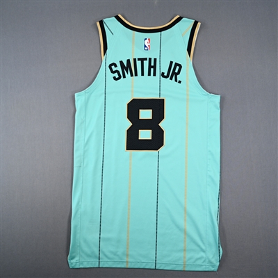 Nick Smith Jr. - Charlotte Hornets - City Edition Jersey - Worn 3 Games - 3/23/25, 3/28/25 & 4/9/25 - 2024-25 NBA Season