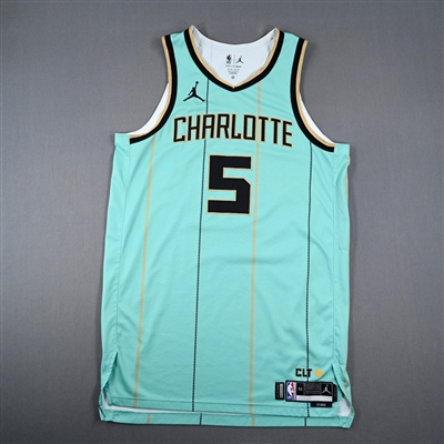 Mark Williams - Charlotte Hornets - City Edition Jersey - Worn 4 Games - 2/1/25, 2/22/25, 2/27/25 & 3/28/25 - 2024-25 NBA Season