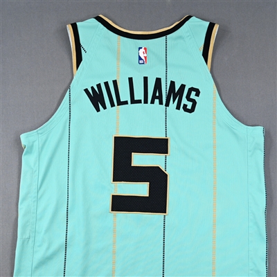 Mark Williams - Charlotte Hornets - City Edition Jersey - Worn 4 Games - 2/1/25, 2/22/25, 2/27/25 & 3/28/25 - 2024-25 NBA Season
