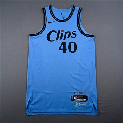 Ivica Zubac - Los Angeles Clippers - City Edition Jersey - Worn 3/16/25 (1 of 2) & 3/21/25 (1 of 2) - 2024-25 NBA Season