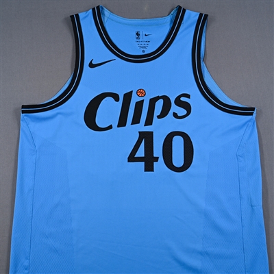 Ivica Zubac - Los Angeles Clippers - City Edition Jersey - Worn 3/16/25 (1 of 2) & 3/21/25 (1 of 2) - 2024-25 NBA Season